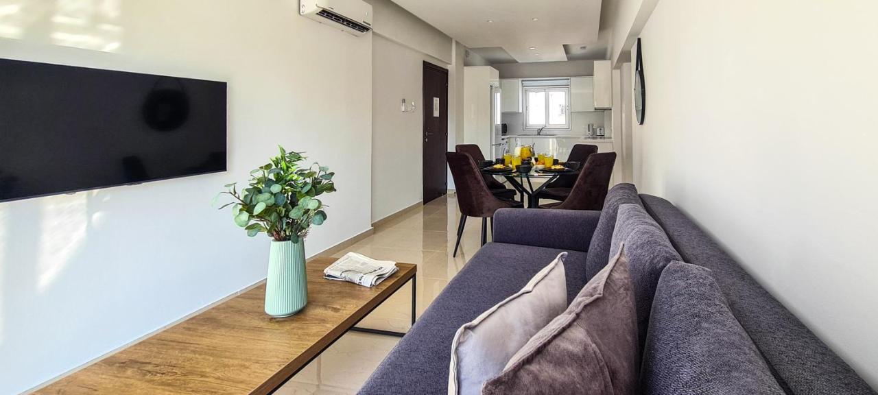 Ferienwohnung Phaedrus Living: Seaside Luxury Flat Lighthouse 65 Paphos Exterior foto